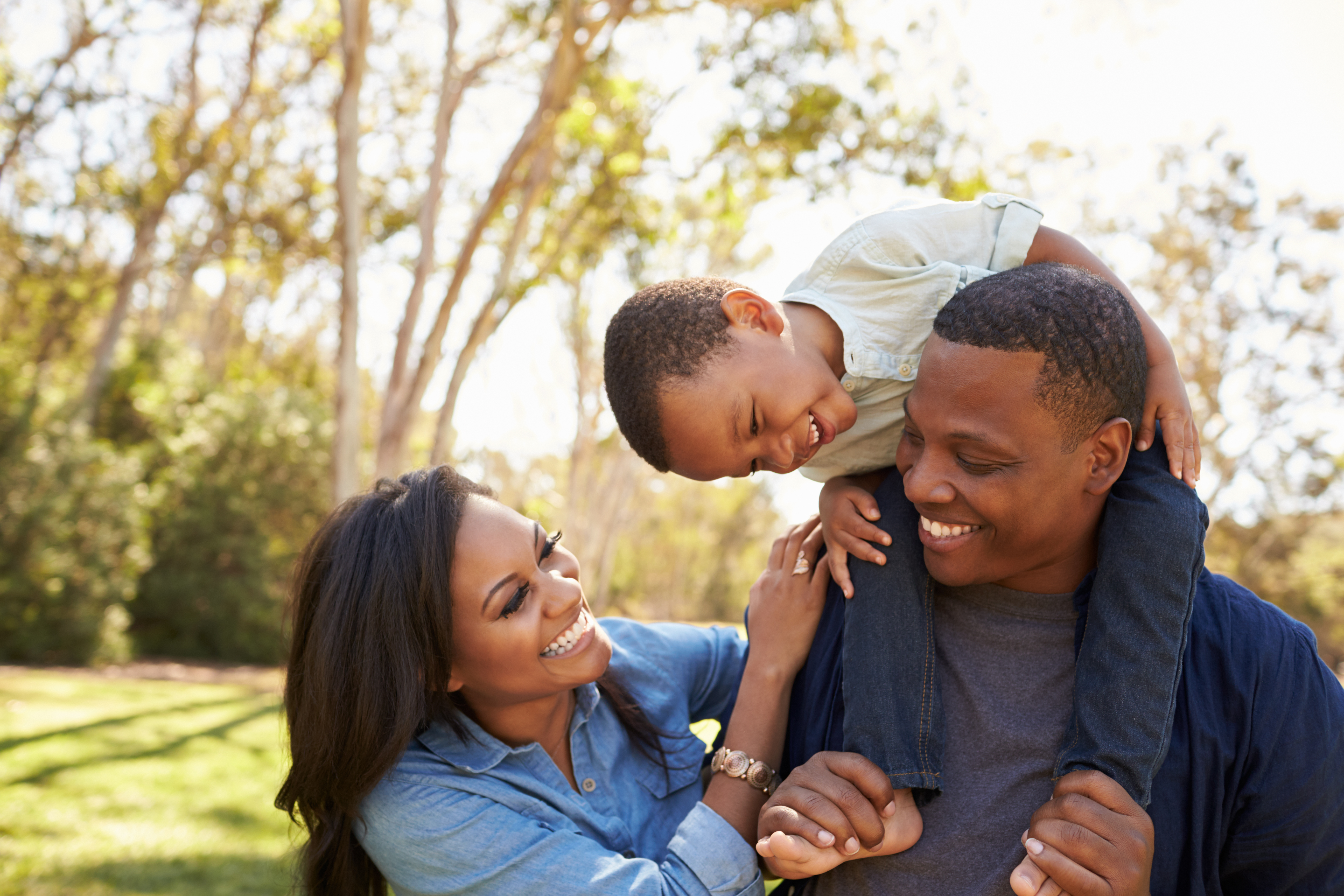 Family Enjoying Outdoor